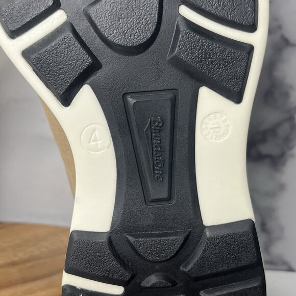 Blundstone Chelsea Ankle Boots Women Tan Sand Navy 2146 Sneaker Suede UK 4 US 7 - Picture 7 of 11